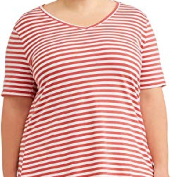 Striped V-Neck - Picture 3 of 4